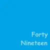 Forty Nineteen - Single album lyrics, reviews, download