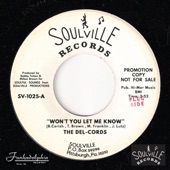 The Del-Cords - Won't You Let Me Know - Alternate Version