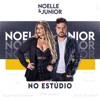 Noelle e Junior No Estúdio