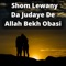 Shom Lewany Da Judaye De Allah Bekh Obasi - Zahid Nadan lyrics