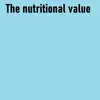 The Nutritional Value - Single album lyrics, reviews, download