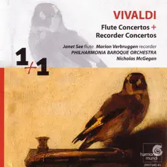 Vivaldi: Flute Concertos & Recorder Concertos by Philharmonia Baroque Orchestra, Nicholas McGegan, Marion Verbruggen & Janet See album reviews, ratings, credits