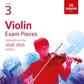 Violin Exam Pieces 2020-2023, ABRSM Grade 3 artwork