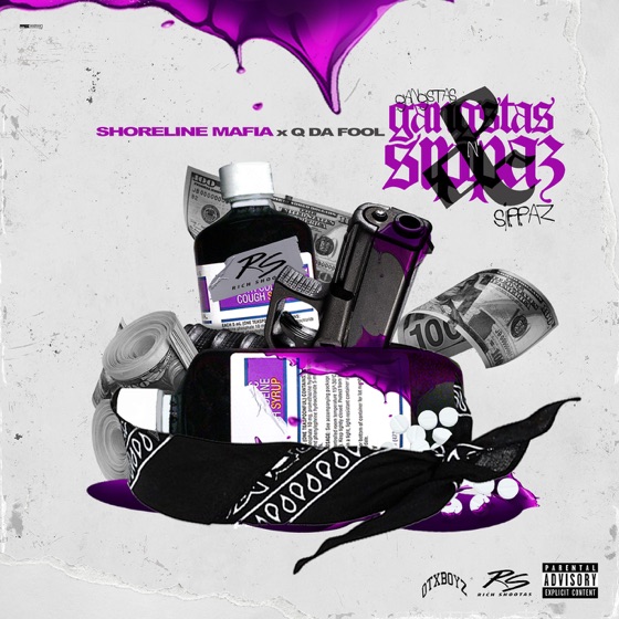 Cover artwork for Gangstas & Sippas (feat. Q Da Fool)
