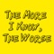The More I Know, The Worse - CRYE lyrics