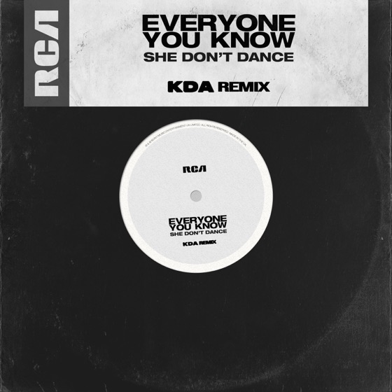 Cover artwork for She Don't Dance
