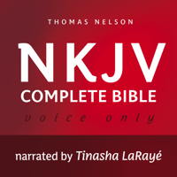 Thomas Nelson - Voice Only Audio Bible - New King James Version, NKJV (Narrated by Tinasha LaRayé): Complete Bible artwork