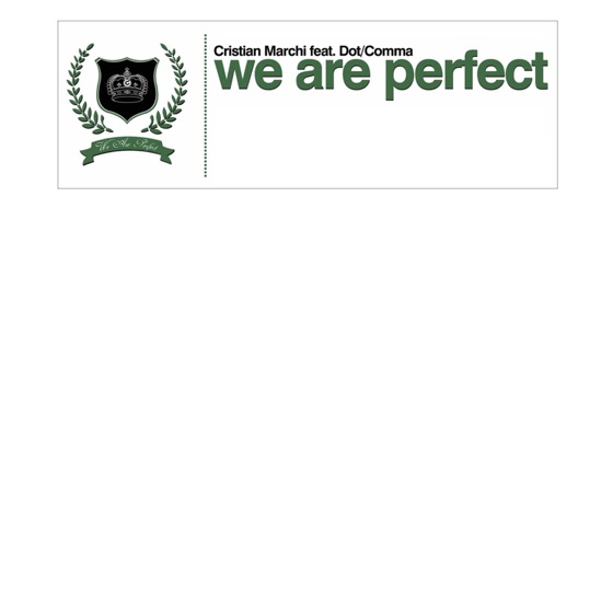 Cover artwork for We Are Perfect
