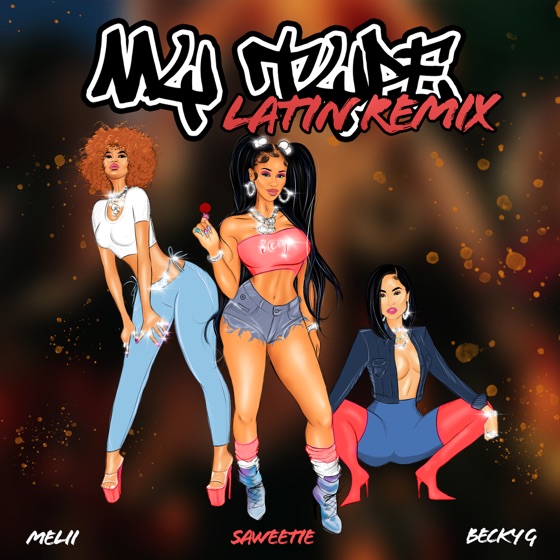 Cover artwork for My Type (Latin Remix) [feat. Becky G & Melii]