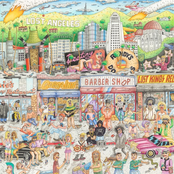 Cover artwork for LA & The Parties (feat. Sevyn Streeter & Luh Kel)