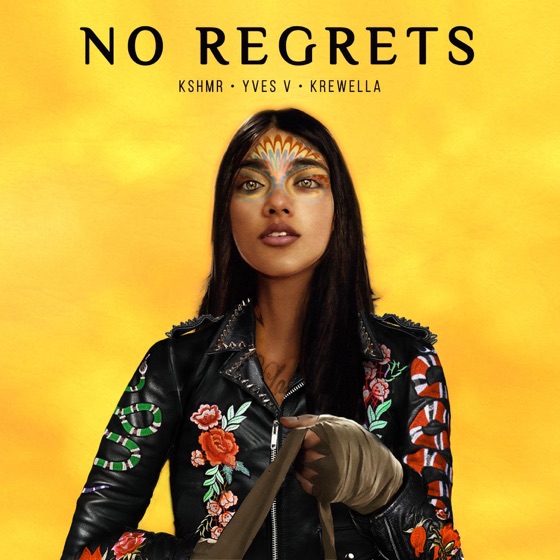 Cover artwork for No Regrets (feat. Krewella) [KAAZE Remix]