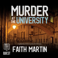 Faith Martin - Murder at the University artwork