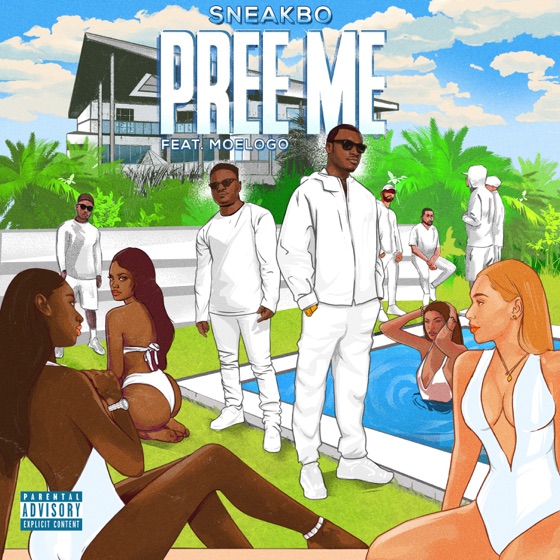 Cover artwork for Pree Me (feat. Moelogo)