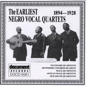 The Earliest Negro Vocal Quartets (1894-1928) artwork