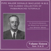 The Classic Collection of Piobaireachd Tutorials, Vol. 16 artwork