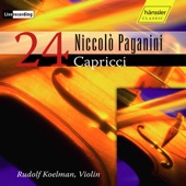 Paganini: 24 Caprices for Solo Violin, Op. 1, MS 25 (Live) artwork