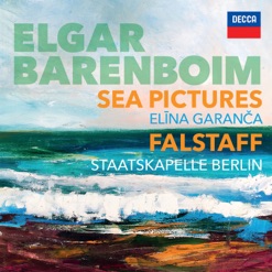 ELGAR/SEA PICTURES/FALSTAFF cover art