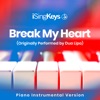 iSingKeys - Break My Heart (Originally Performed by Dua Lipa)