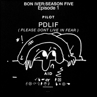 Bon Iver - PDLIF artwork