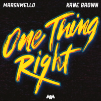 Album One Thing Right - Marshmello & Kane Brown