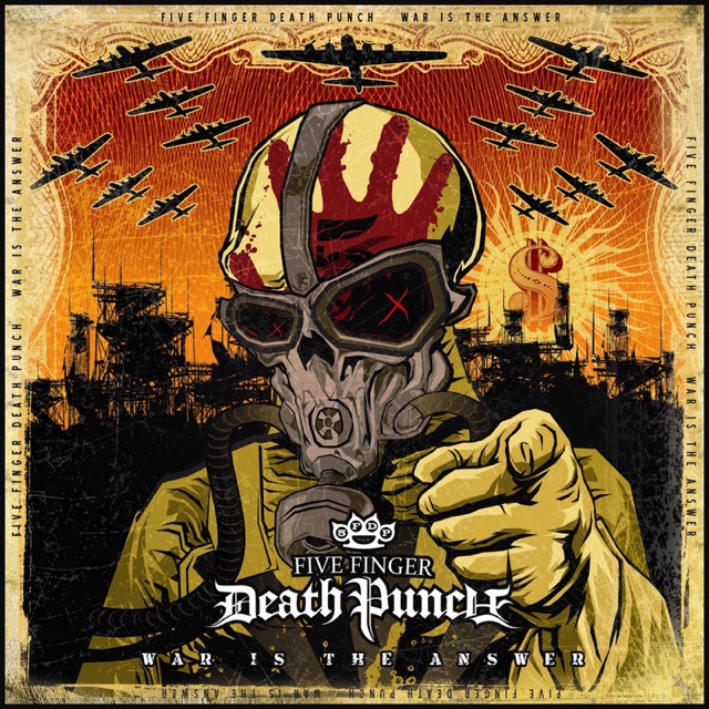 Five Finger Death Punch War is the Answer Album Cover