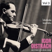 Milestones of a Violin Legend: Igor Oistrach, Vol. 3 artwork