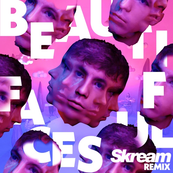 Cover artwork for Beautiful Faces (Skream Remix)