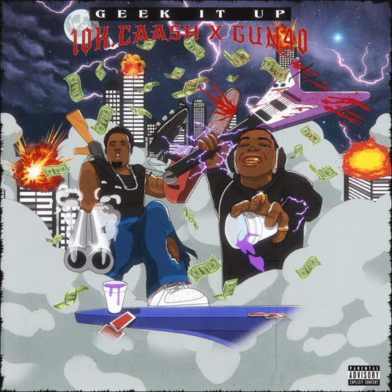 Cover artwork for Geek It Up (feat. GUN40)