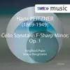 Pfitzner: Cello Sonata in F-Sharp Minor, Op. 1 - EP album lyrics, reviews, download