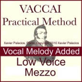 Vaccai: Practical Vocal Method (Accompaniments with Melody Added for Low Voice: Mezzo) artwork