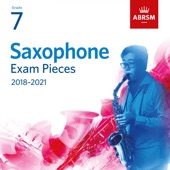 ABRSM Saxophone Exam Pieces 2018-2021, Grade 7 artwork