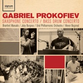 Gabriel Prokofiev: Saxophone Concerto, Bass Drum Concerto artwork