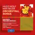 Wolf & Reger: Orchestral Lieder album cover