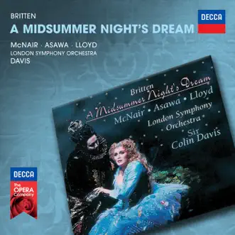 Britten: A Midsummer Night's Dream by Sylvia McNair, Brian Asawa, London Symphony Orchestra & Sir Colin Davis album reviews, ratings, credits