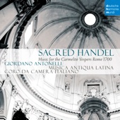 Sacred Handel - Music for the Carmelite Vespers artwork