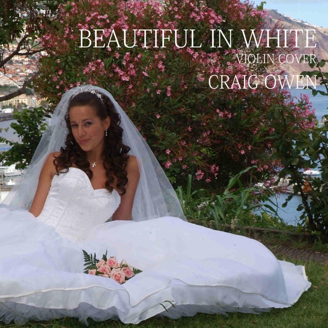 Beautiful in White - Single Album Cover