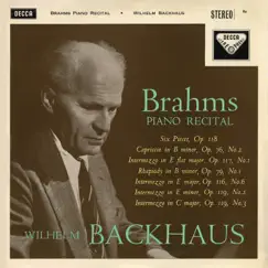 Brahms Recital / Mendelssohn by Wilhelm Backhaus album reviews, ratings, credits