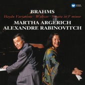 Brahms: Haydn Variations, Op. 56b, Waltzes, Op. 39 & Sonata in F Minor, Op. 34b artwork