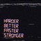 Harder Better Faster Stronger artwork