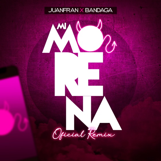 Cover artwork for Mi Morena (feat. Bandaga)
