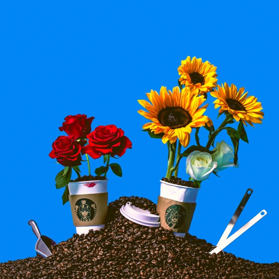 Cover artwork for Girl at the Coffee Shop (feat. Wonstein)
