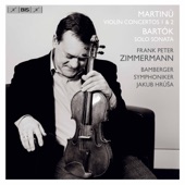 Martinů: Violin Concertos Nos. 1 & 2 - Bartók: Sonata for Solo Violin artwork