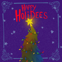 Mellodees - Happy Holidees (Instrumental) artwork