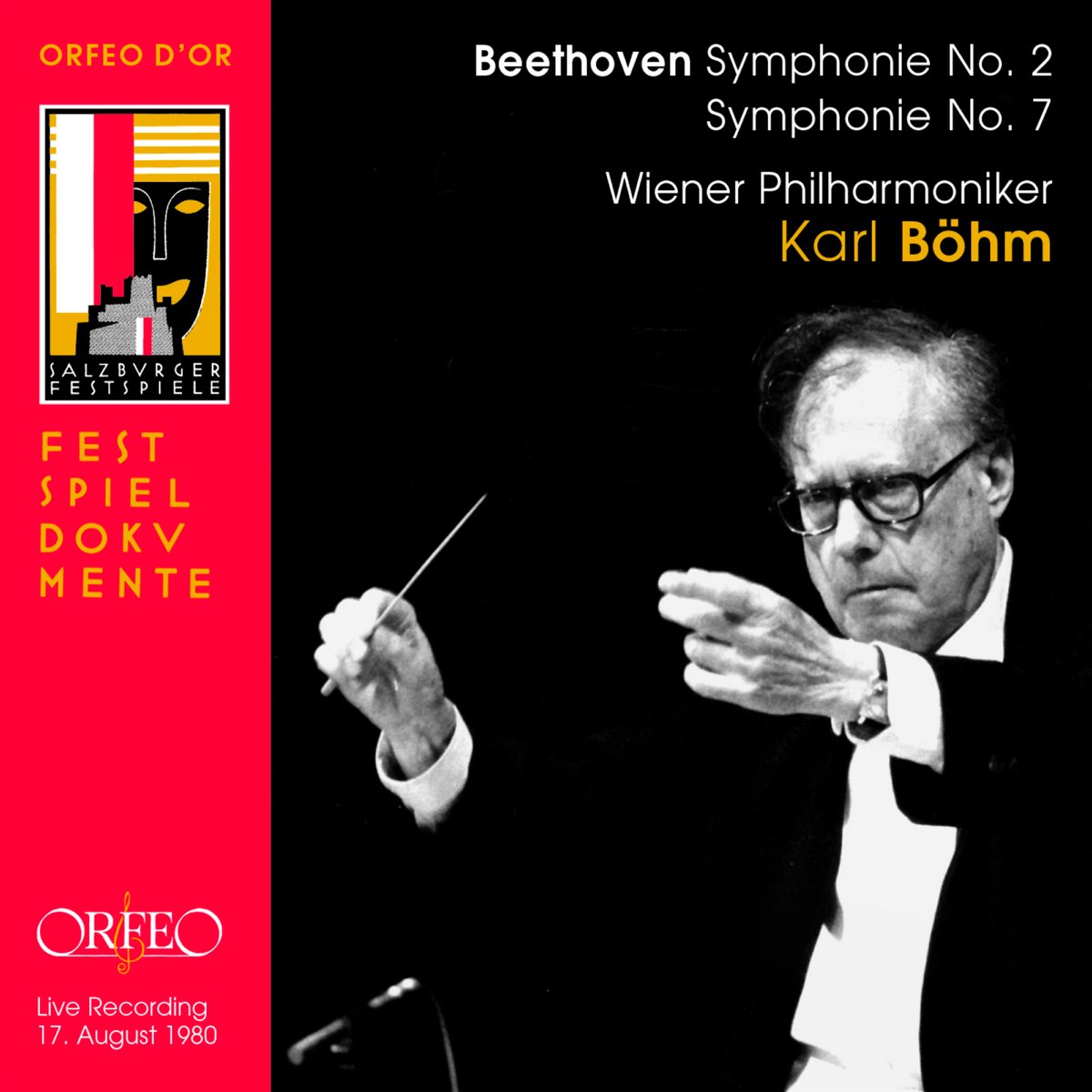 ‎Beethoven: Symphonies Nos. 2 & 7 (Live) by Vienna Philharmonic & Karl ...