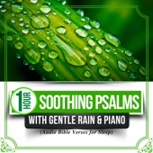(1 Hour) Soothing Psalms with Gentle Rain & Piano (Audio Bible Verses for Sleep) artwork