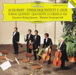 Schubert: String Quintet, D. 956 by Emerson String Quartet & Mstislav Rostropovich album reviews, ratings, credits