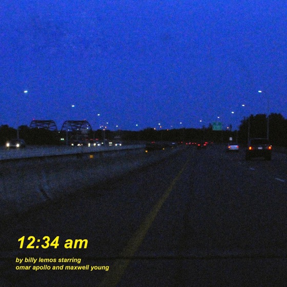 Cover artwork for 12:34 Am (feat. Omar Apollo & Maxwell Young)