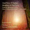 And Now, O Father, Mindful of the Love - Unde Et Memores, Organ - Single album lyrics, reviews, download