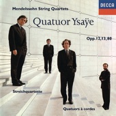 Mendelssohn: String Quartets Nos. 1, 2, & 6 artwork