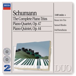 SCHUMANN/COMPLETE PIANO TRIOS cover art